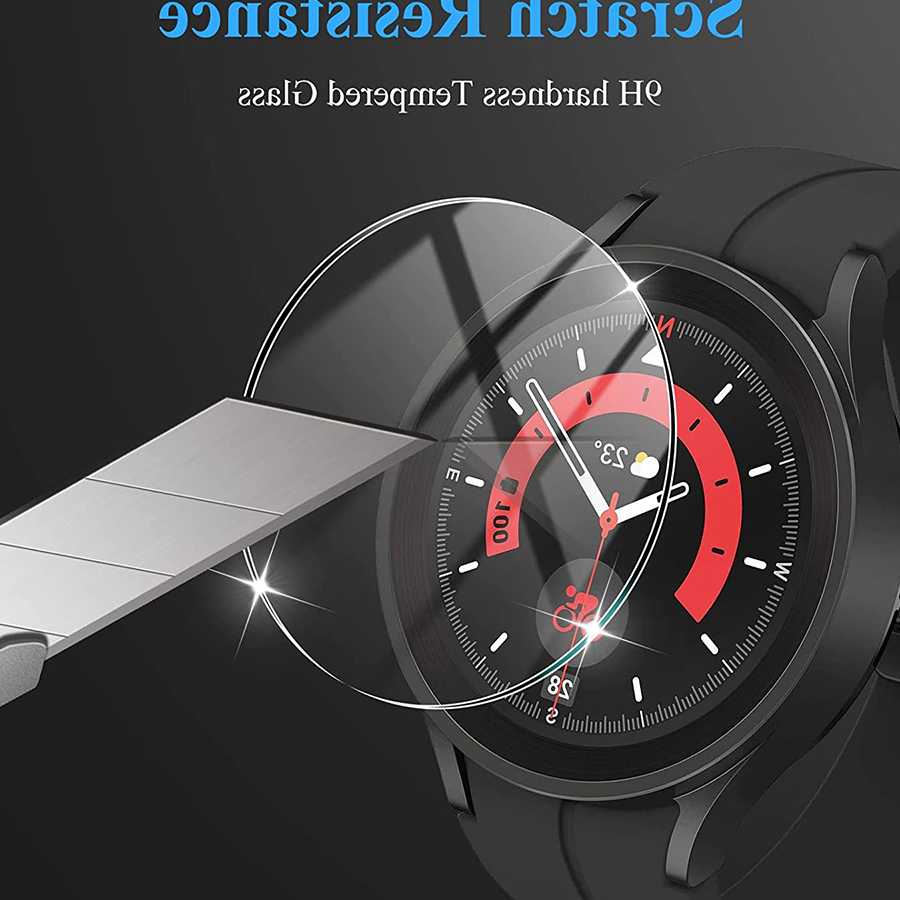 Tanie Szkło hartowane do Samsung Galaxy Watch 5/pro/4 44mm 40mm wo…