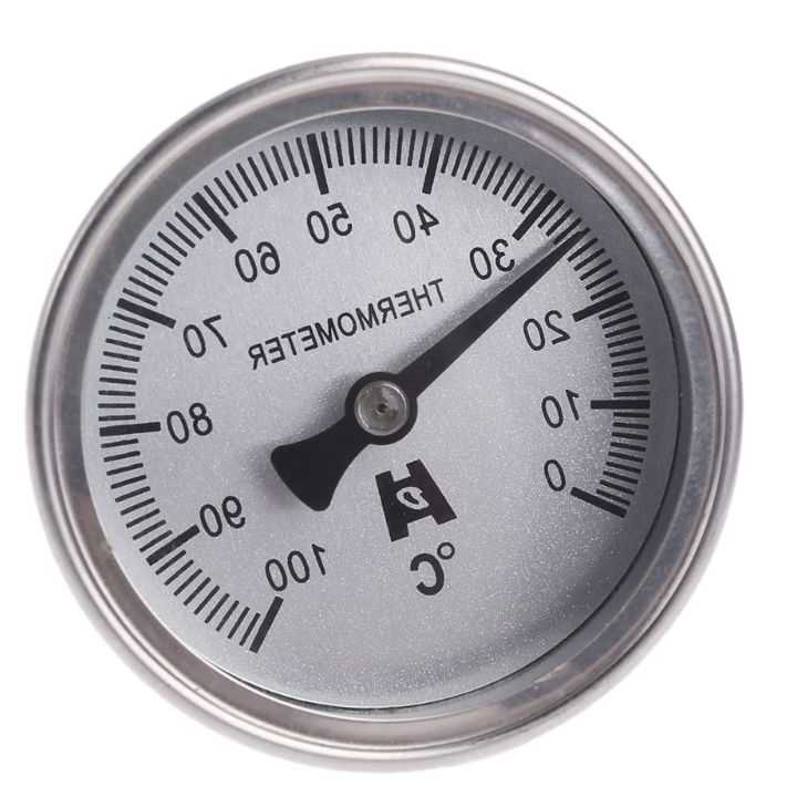 Bimetaliczny termometr metalowy - Monitor temperatury Gauge…