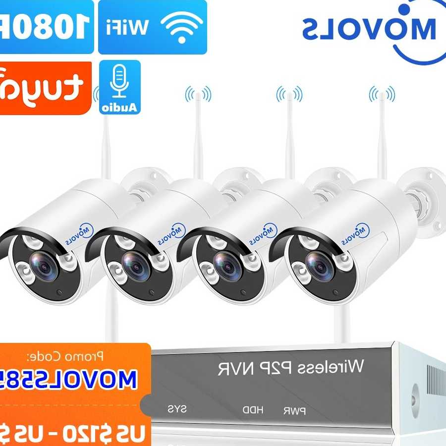 Tanie MOVOLS H.265 bezprzewodowy System CCTV 8CH 1080P Tuya NVR 2M…