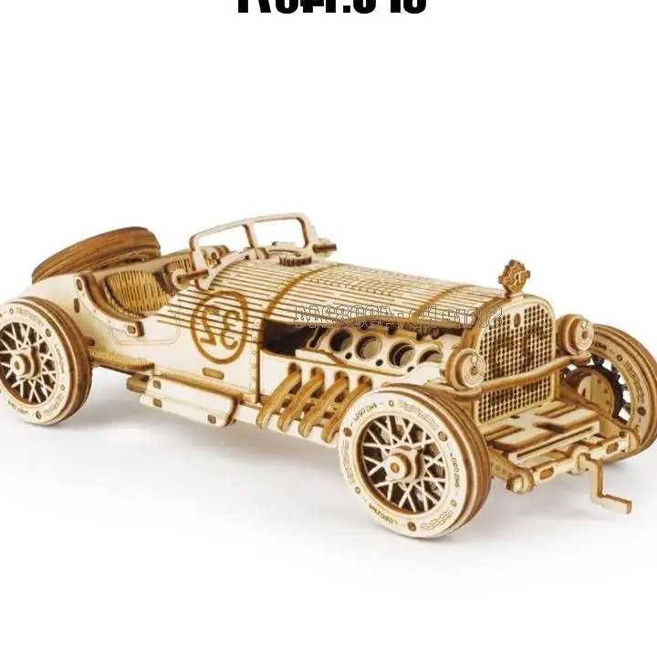 Tanie 3d drewniane Puzzle zabawki V8 Grand Sport samochodu, zestaw…