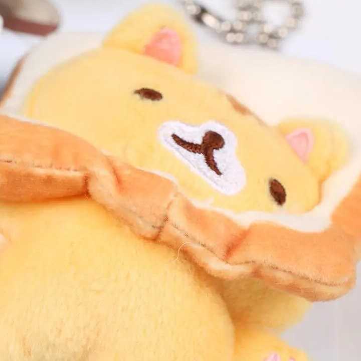 Tanie Japoński popularne chleb kot Toast pluszowy kot małe wisząca… sklep internetowy