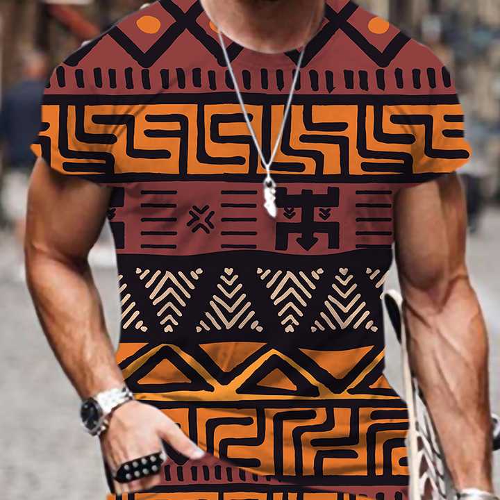 Tanie 3D afrykańskie etniczne prymitywne plemienne tkanina z nadru… sklep