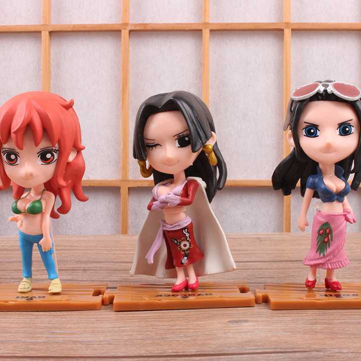 Tanie Zestaw 10 modeli postaci One Piece - japońskie Anime, dekora… sklep internetowy
