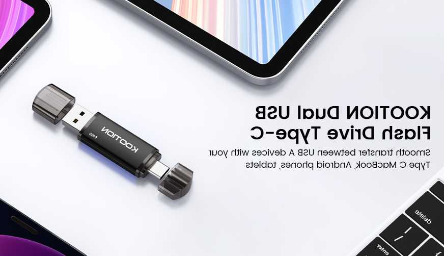 Tanie KOOTION U209 32/64/128GB USB C Flash Drive OTG dla smartfonó… sklep internetowy