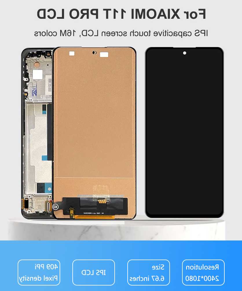 100% Test 6.67 "dla Xiaomi Mi 11T Pro 2107113SG wyświet…