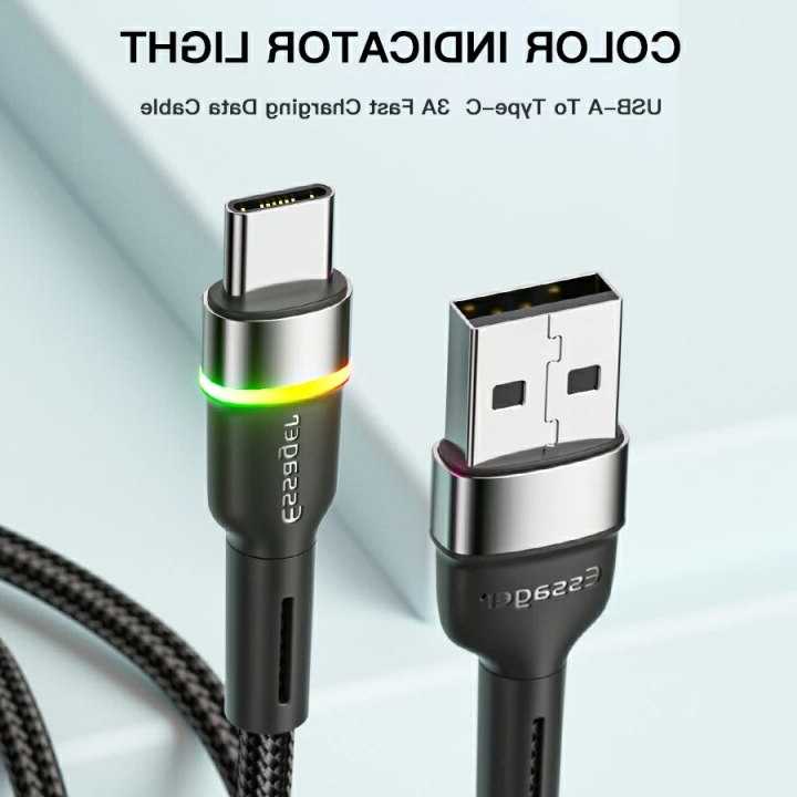 Tanie Szybki kabel USB typu C Essager do Xiaomi, Poco F3, Realme, …