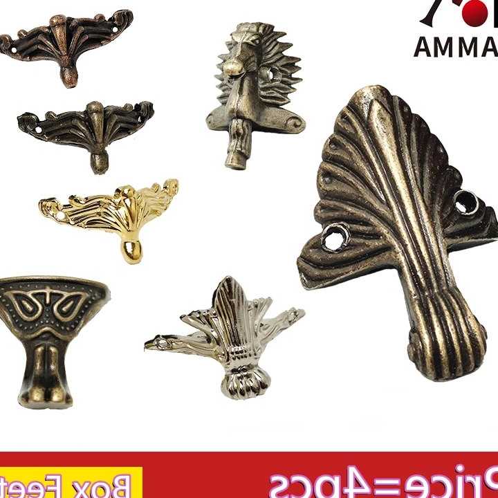 Tanie Dekoracyjne uchwyty narożne dla biżuterii - Metalowe Rama St…