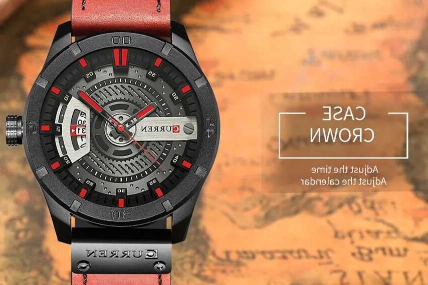 Tanie Luksusowy zegarek marki CURREN mężczyźni wojskowy sport zega… sklep internetowy