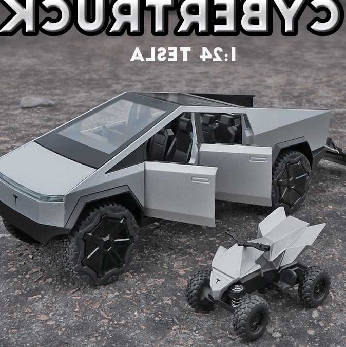 Tanie Tesla Cybertruck - samochodzik-zabawka dla chłopców, model D…