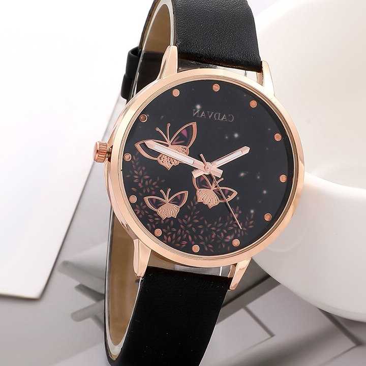 Opinie Zestaw 6 zegarków damskich z motylami - moda, prosty Casual,… sklep online