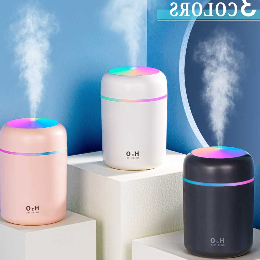 Tanie Humidifier Portable USB Ultrasonic Colorful Cup Aroma Diffus…