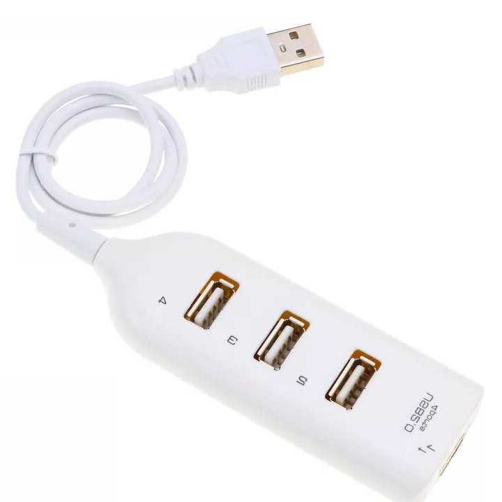 Tanie Szybki Hub USB 4 Port USB 2.0 z kablem Mini USB - rozdzielac… sklep internetowy