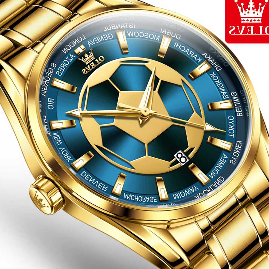 Tanie OLEVS 9949 świetna jakość Sport mężczyźni zegarek kwarcowy z…