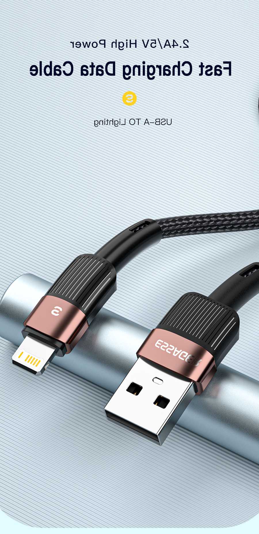 Opinie Szybki kabel ładowania Essager USB 2.4A dla iPhonea 11 12 13… sklep online
