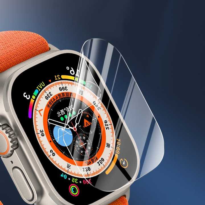 Tanie Ochraniacz ekranu do zegarka Apple Ultra 49mm akcesoria mięk…