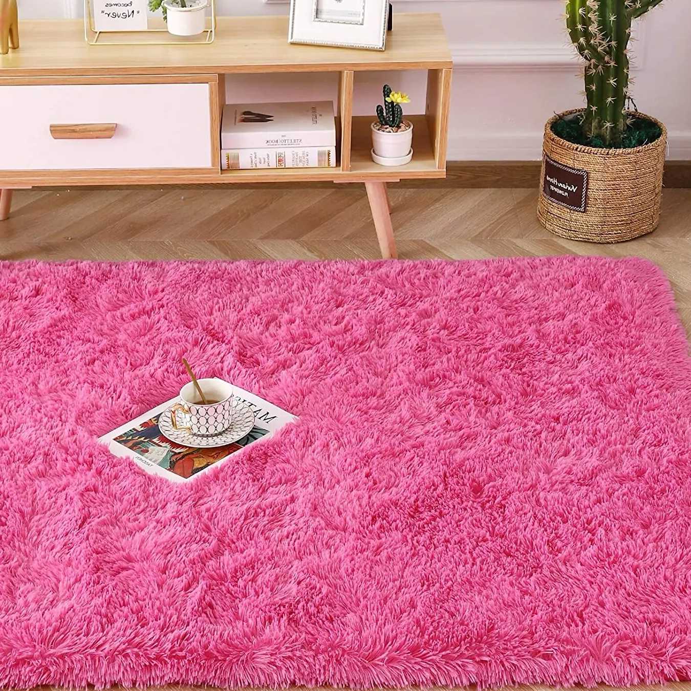 Opinie Jesienno-zimowy gruby pluszowy dywanik do salonu luksusowe d… sklep online