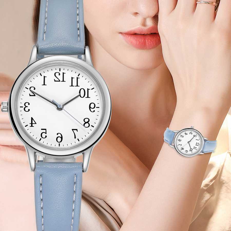 Japonia ruch kobiety kwarcowy zegarek łatwe do odczytania cy…