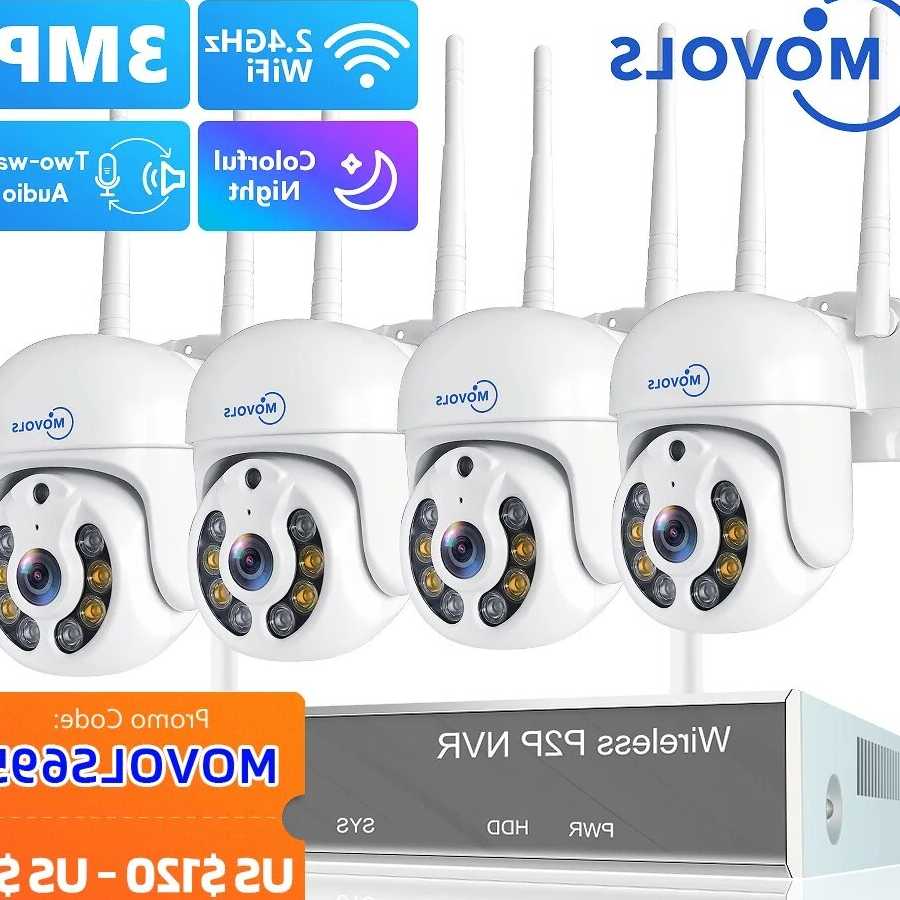 Tanie Movols H.265 3MP HD bezprzewodowy System CCTV dwukierunkowy …