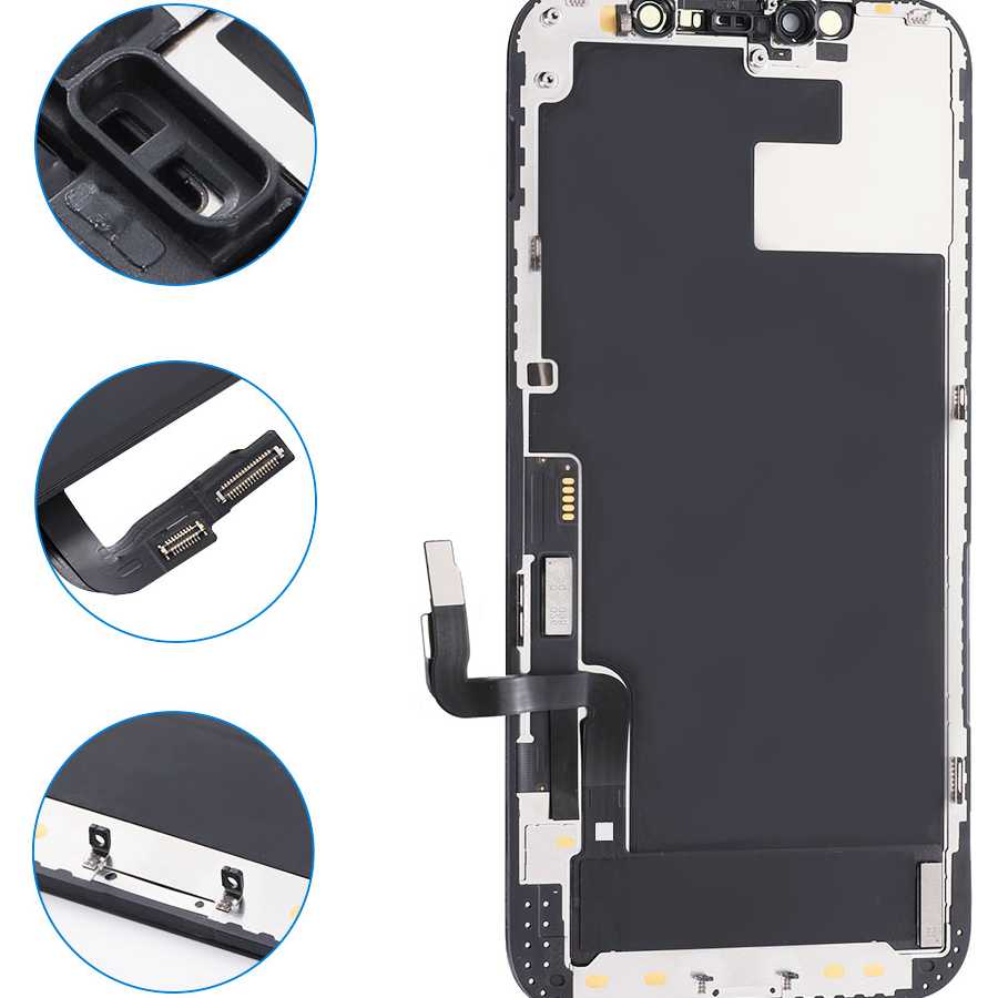 Tanio Ekran LCD z Digitizerem ZY Incell dla iPhone 12/12 Pro - wym… sklep