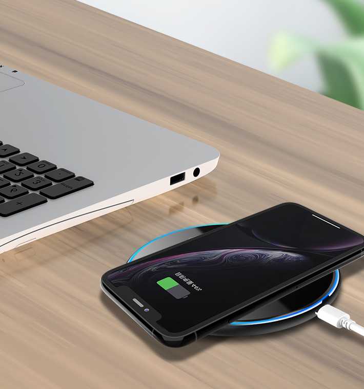 Bezprzewodowa ładowarka Qi + odbiornik USB-C do Samsung Gala…