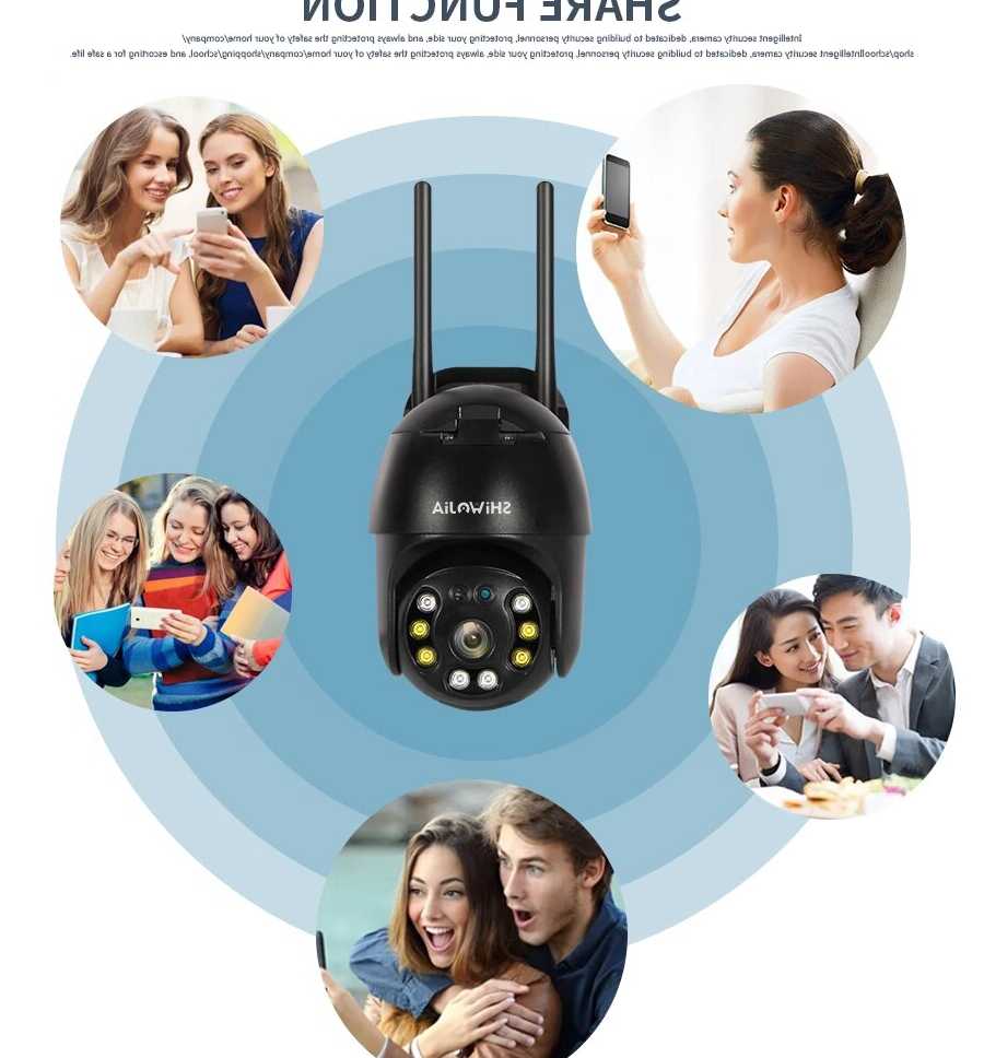 Opinie Kamera IP SHIWOJIA 4G WiFi 4X Zoom czarna kopuła monitorując… sklep online