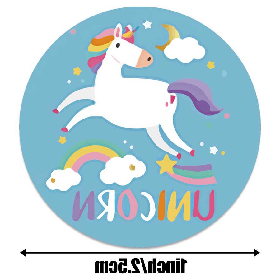 Tanio 100-500pcs Animal Unicorn Sticker kids naklejka używana jako… sklep