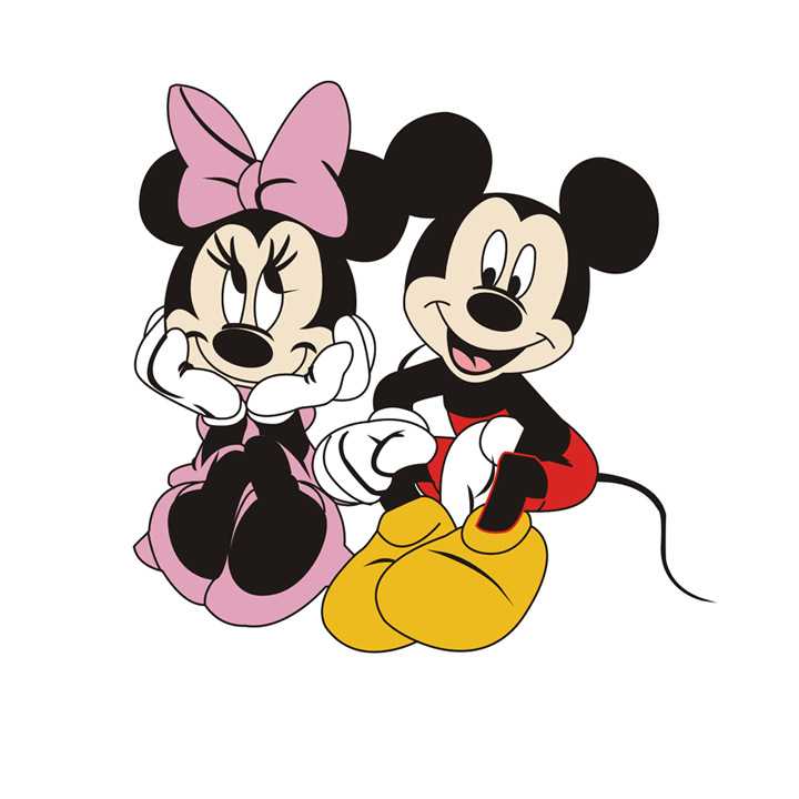 Tanie Naklejki samochodowe Disney Mickey Minnie Kawaii - odblaskow… sklep internetowy