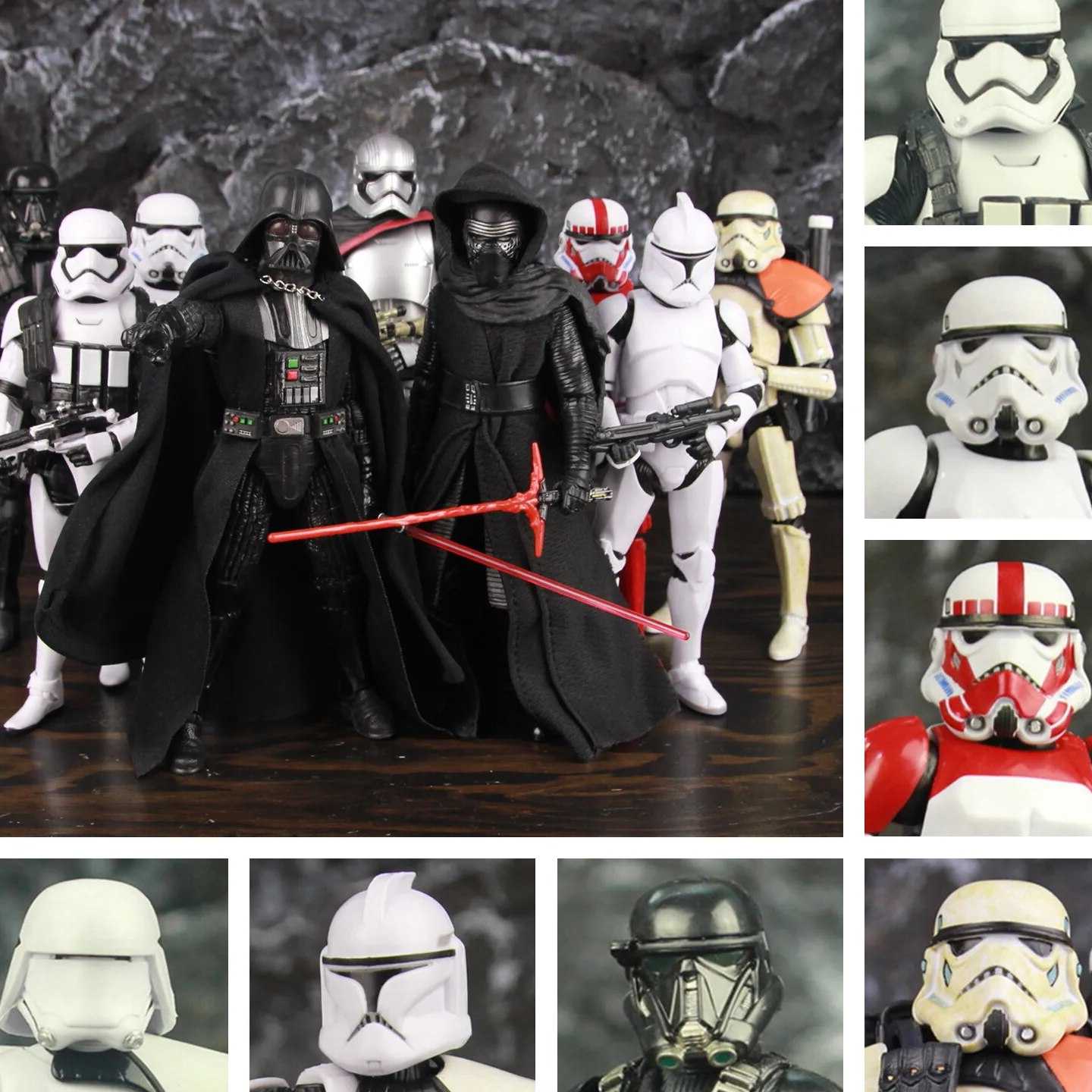 Tanie Starwar Storm Clone Trooper 6 "figurka Scout Squad Deat…
