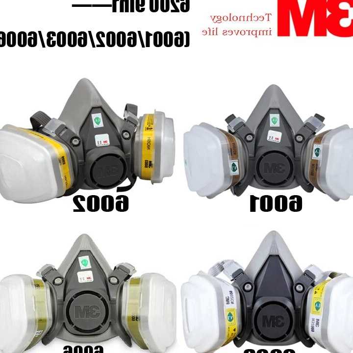 Tanie 3M 6200 Maska wielokrotnego użytku z filtrem 6001/6002/6003/…
