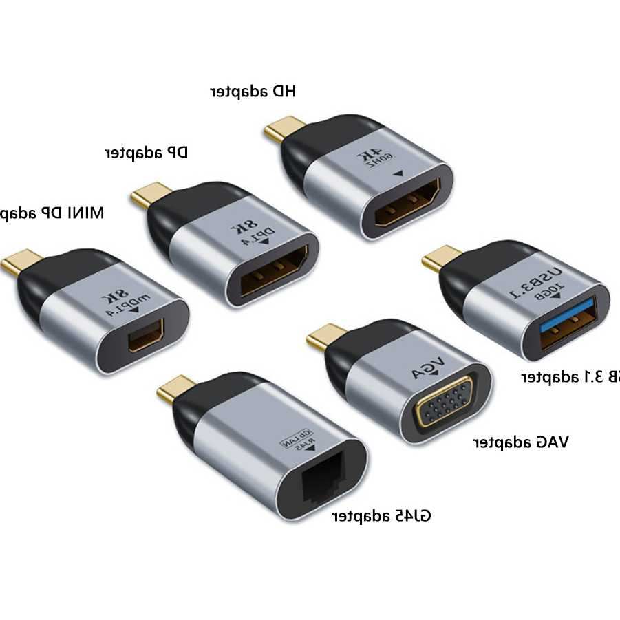 Przejściówka USB C do USB 3.1 z HDMI/DP/VGA/Mini DP/RJ45 - A…