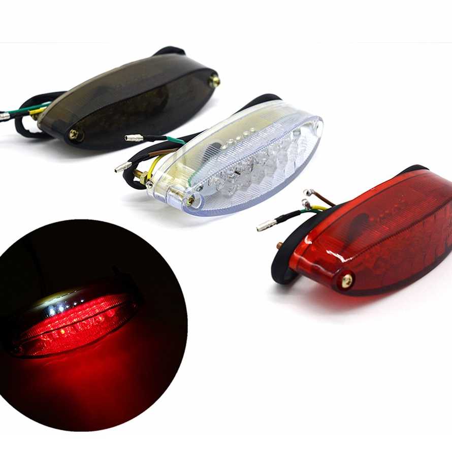 Uniwersalne LED na motocykl - tylna lampa hamulca i wskaźnik…