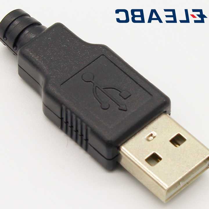 Tanie IMC Hot New 10szt. Typ A męski USB 4-pin złącze wtykowe, cza…