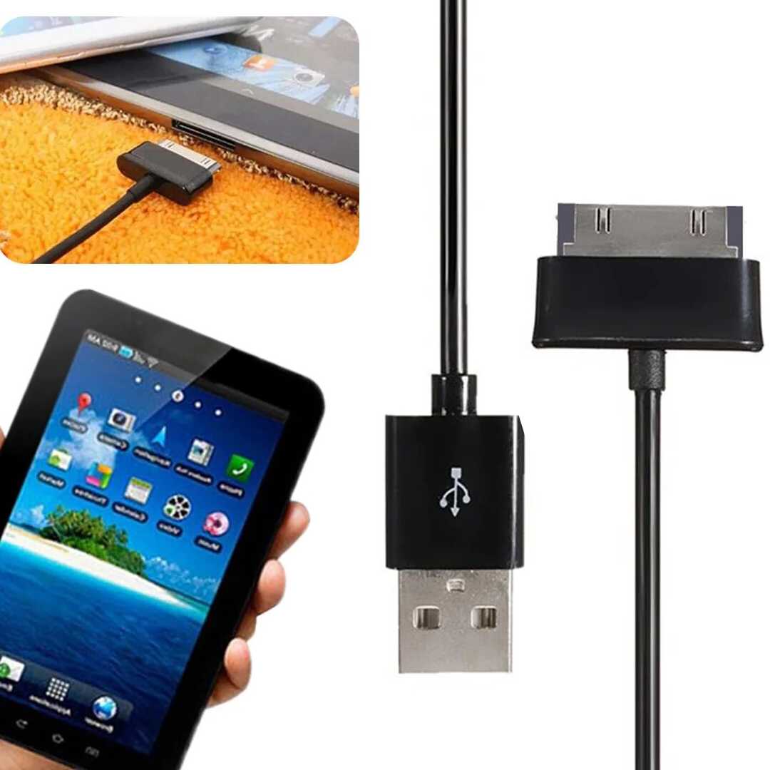 Tanie Kabel USB do Samsung Galaxy Tab2 - ładowanie i synchronizacj…