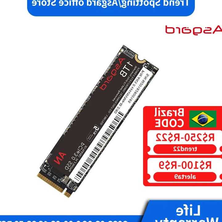 Tanie Asgardu AN3.0 M.2 NVMe 512GB 1T PCIe3.0 X4 SSD - wewnętrzny …
