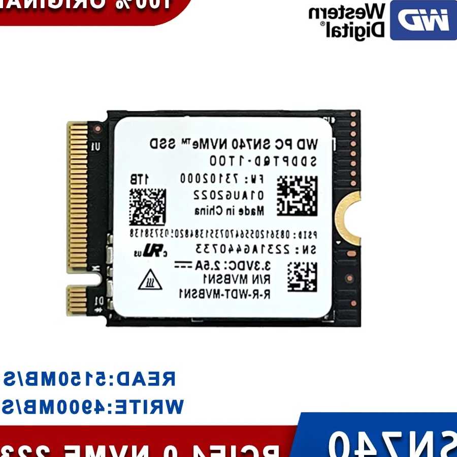 Tanie Western Digital WD SN740 2TB 1TB 512GB M.2 SSD 2230 NVMe PCI…