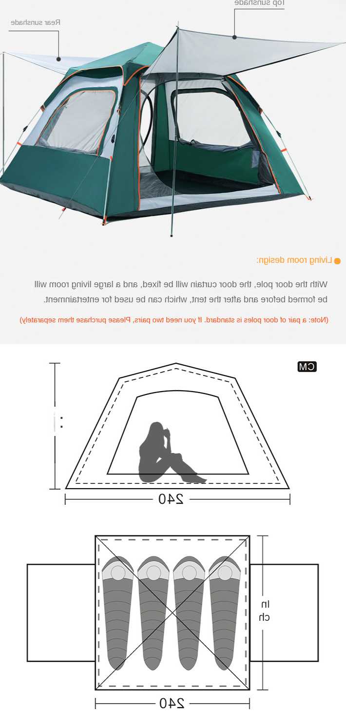 Outdoor Camping zagęszczony w pełni automatyczny Ultra lekki…