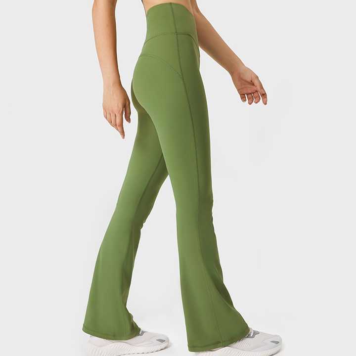 Tanie Nowe spodnie do jogi Micro Flared Slim Fit Plus Size…