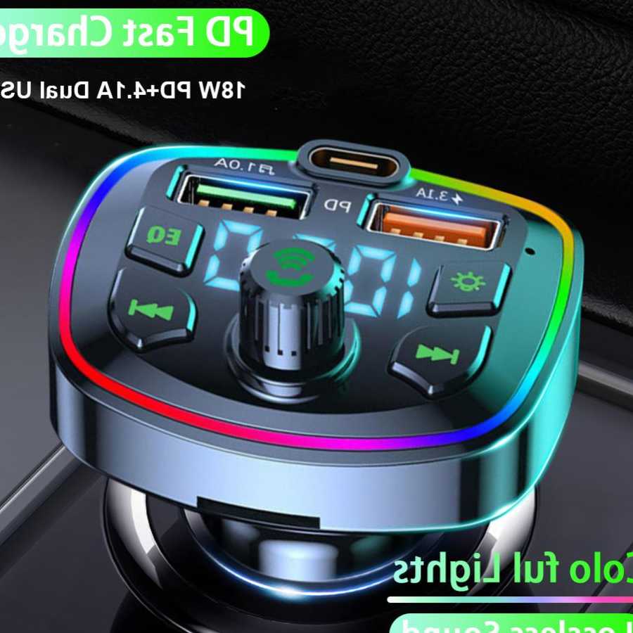 Tanie Q7 FM Bluetooth MP3 odtwarzacz Audio samochodowy z zestawem …