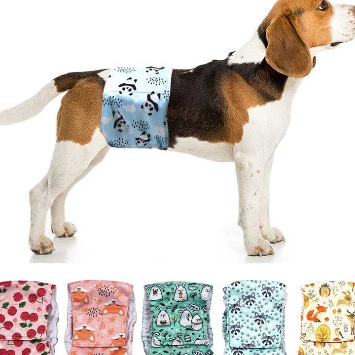 Tanie Pieluchy dla psów z bawełny - bezpieczne i zmywalne spodnie …