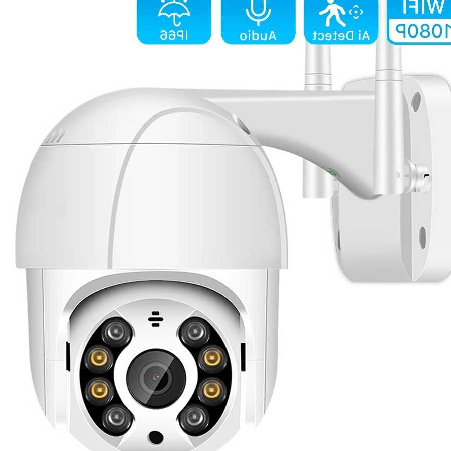 Tanie Kamera PTZ IP Wifi Outdoor 2MP AI - bezpieczna kamera domowa…
