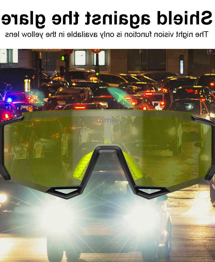 PHMAX Spolaryzowane Okulary Rowerowe z Anty-UV Soczewką Foto…