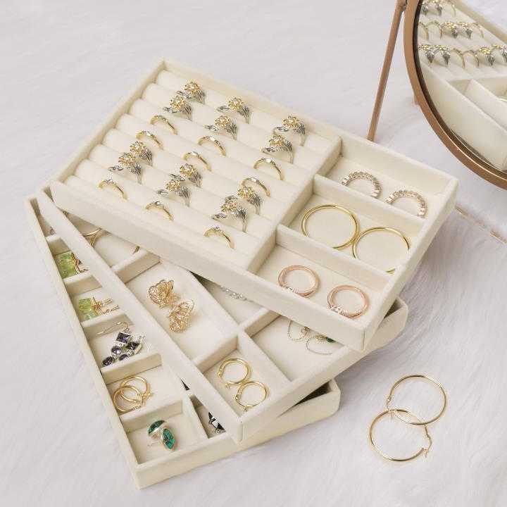 Tanie Aksamitne rękodzieło DIY akcesoria biżuteria pierścionek biż… sklep internetowy