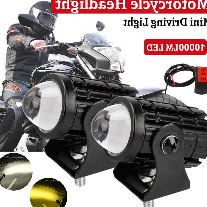 Tanie Motocykl Mini reflektor świateł drogowych uniwersalny dwukol…