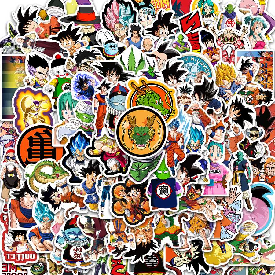 Tanie 10/50/100 sztuk Cartoon smok Anime naklejki pcv Laptop lodów…
