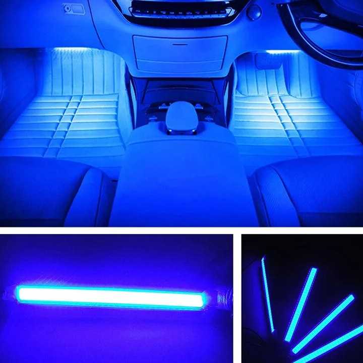 Tanie Podświetlenie wnętrza samochodu 12V LED - zestaw dekoracyjny…