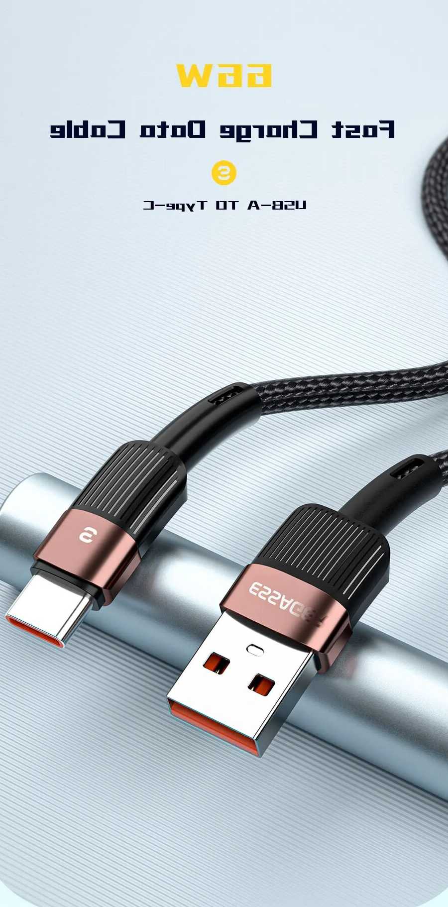 Tanie Essager 6A typ C kabel USB szybkie ładowanie dla Huawei P40 … sklep internetowy