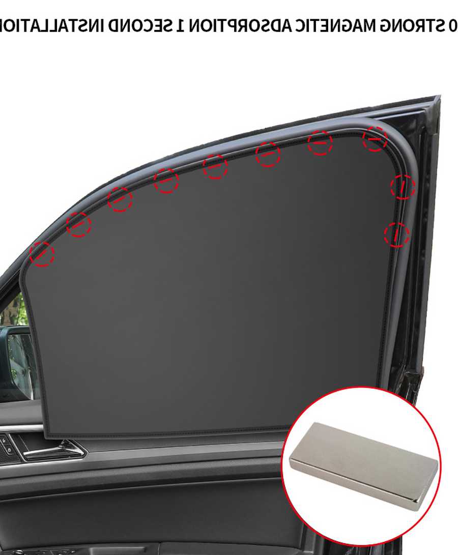 Tanie Magnetyczne osłony przeciwsłoneczne UV do samochodu - ochron… sklep internetowy