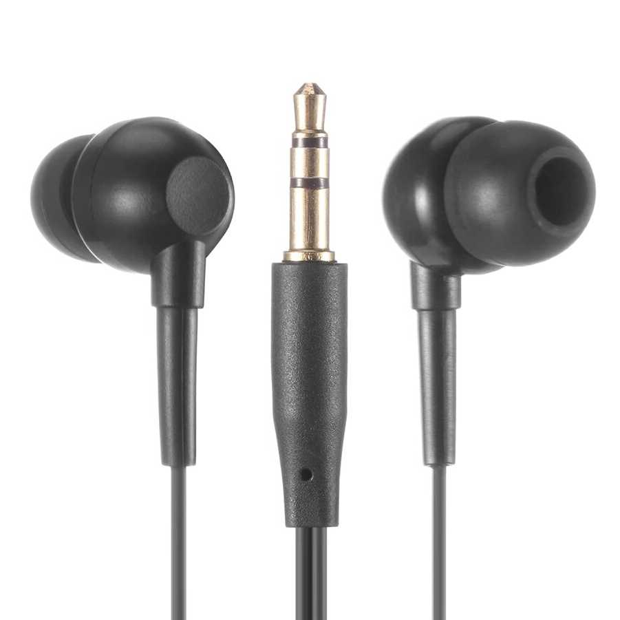 Tanie Krótki MP3 AUX 3.5mm słuchawki przewodowe słuchawki douszne …