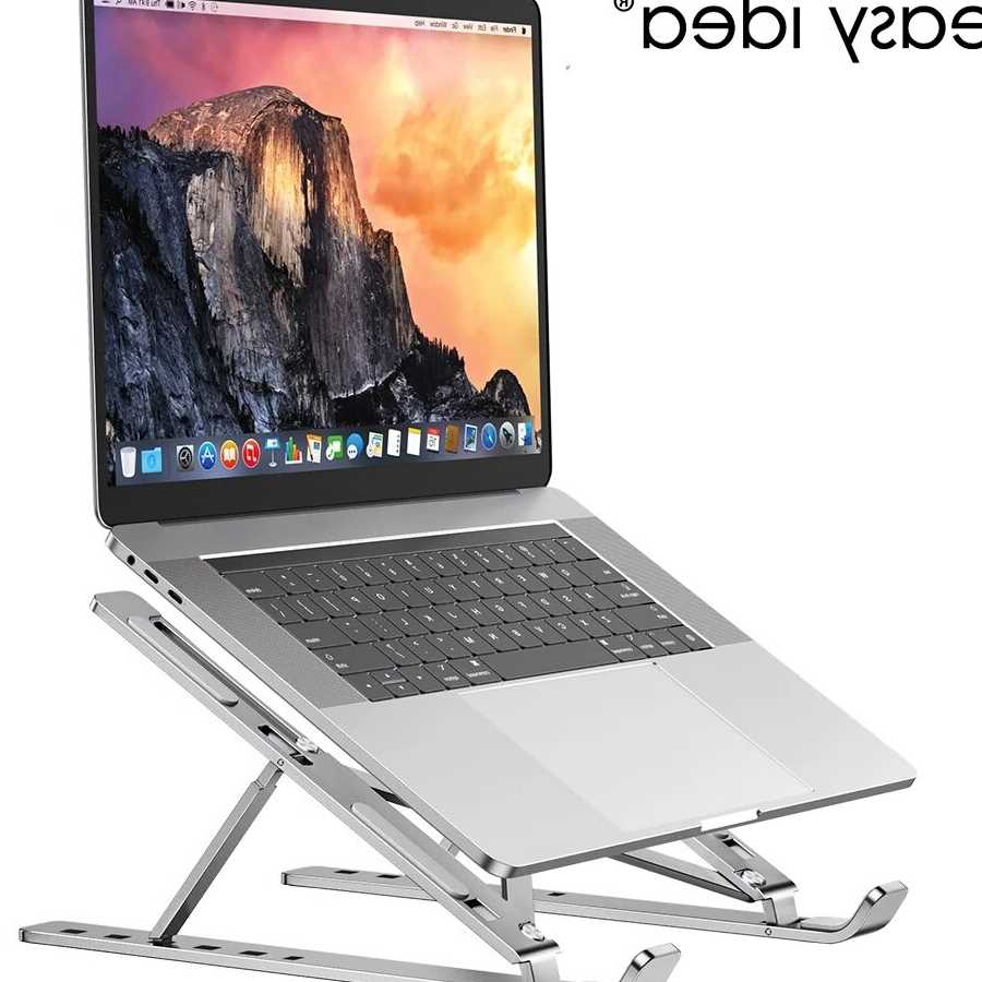 Tanie Przenośny aluminiowy stojak na laptopa z uchwytem na noteboo…