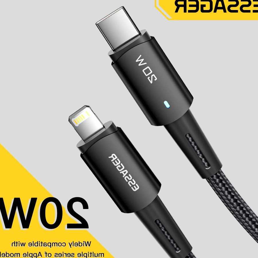 Tanie Essager Kabel USB-C do iPhone 11 12 13 Pro Max XS 20W - Szyb… sklep